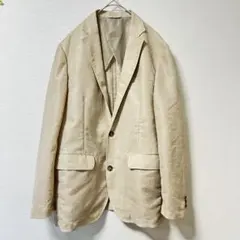 CROCODILE クロコダイルテーラードジャケット ベージュ L サイズ