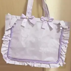ザッカマート 痛バ 痛バッグA3 ラベンダー 紫