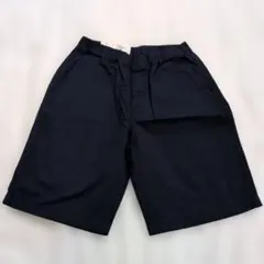 ユニクロ ネイビー イージーショートパンツ 140