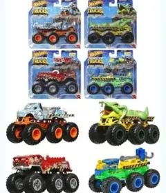ホットウィール モンスタートラック トランスポーター アソート 4台入りのサムネイル