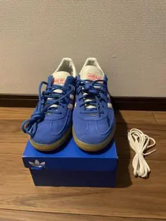 adidas SPEZIAL青 スエード スニーカー