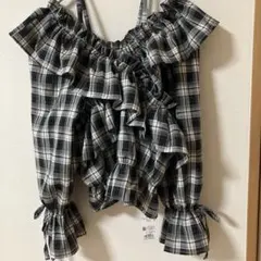 最終お値下げ⭐︎新品未使用⭐︎INGNI⭐︎オフショルダー長袖ブラウス(タグ付き)