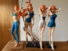 ワンピース ナミ フィギュア 4体セット