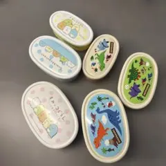 子ども用弁当箱セット 恐竜柄　すみっこぐらし