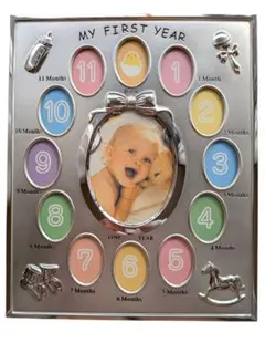 【美品】ベビーフォトフレーム