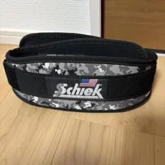 schiek 迷彩柄 トレーニング・パワーベルト　4004 XS