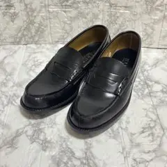極美品✨◆HARUTA コインローファー 黒 25,5cm EEE◆