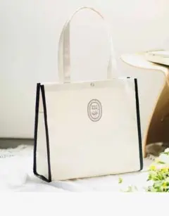 新品未使用nest Robeネストローブ保冷ポケット付き大判トートバッグリンネル