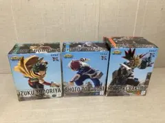 未開封品　僕のヒーローアカデミア フィギュア3点セット