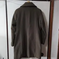 grove チェスターコート Lサイズ オリーブグリーン