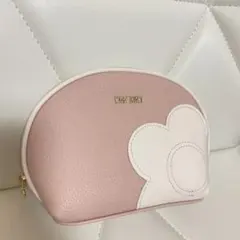 MARY QUANT シュリンクデイジーパッチ ラウンドポーチL（ピンク）のサムネイル