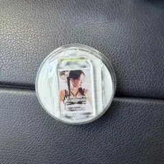 LE SSERAFIM レモンスカッシュ ラベル缶 キーホルダー カズハ