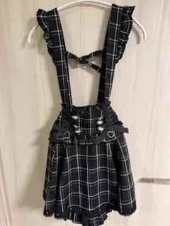【あ様専用 】LIZLISA リズリサ チェックフリルサロペットのサムネイル