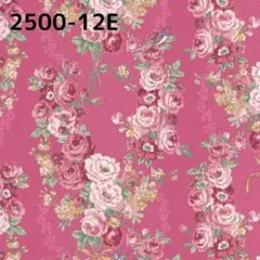 キルトゲイト 薔薇柄 綿生地 112×50cm 延長可 2500-12E