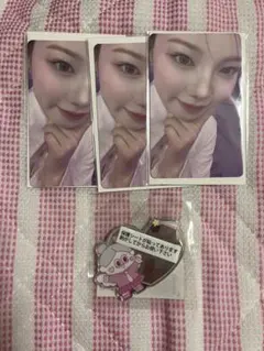 NiziU アヤカ　トレカ、ステッカーセット