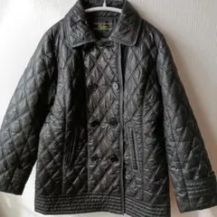 Leilian レリアン キルティングジャケット 黒　Lサイズ