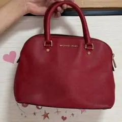 MICHAEL KORS レッド ハンドバッグ
