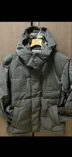 美品　ユニクロ ＋J オーバーサイズダウンジャケット墨黒　ジル・サンダーXS