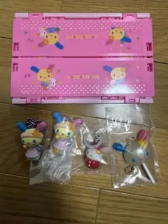 ウサハナ　ガチャ　まとめ売り　めじるしいちご　カラフルキャンディー等