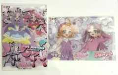 ●名探偵プリキュア●キラキラクリアカードガム 明智あんな　小林みくる2点セット