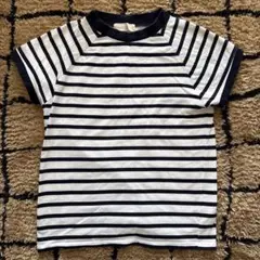 B:MING ボーダー半袖Tシャツ