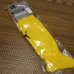 PUMA サッカーソックス イエロー 19～21cm