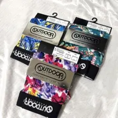 【新品】前開き アウトドアOUTDOOR ボクサーパンツ Lサイズ 3枚セット