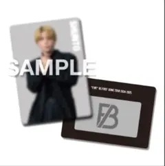 BE:FIRST オンラインくじ SHUNTO Bカード