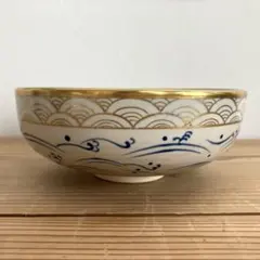 茶碗 九谷 金砂子 北山堂 木箱 共箱 抹茶碗 茶器 茶道具 花文様 - メルカリ