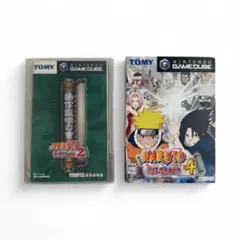 ゲームキューブ NARUTO ナルト 激闘忍者大戦2・4 まとめ売り 格闘ゲーム