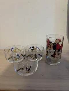 ディズニー ミッキー ミニー グラスセット