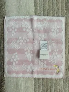 LOURA ASHLEY ローラアシュレイ　タオルハンカチ