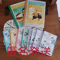 鬼滅の刃オリジナルポケット手帳8種類コンプ＋ミニノート2冊