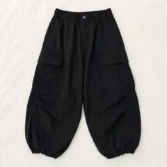 ジャバ イージーカーゴパンツ ブラック バルーンシルエット ストリート M