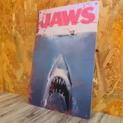 JAWS ジョーズ ブリキ看板 インテリア