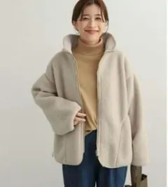 URBAN RESEARCHDOORSリバーシブルボアジャケット