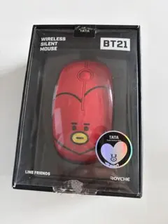 BT21 TATA ワイヤレスマウス 静音 ROYCHE