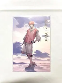 にじさんじ 赤城ウェン まねきねこコラボ ポストカード