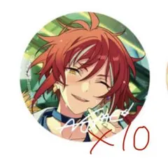 あんスタ 10周年 缶バッジ 逆先夏目 - メルカリ