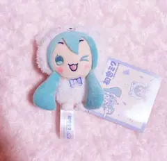 初音ミク×シナモンロール マスコット WINTER Ver. タグ付き