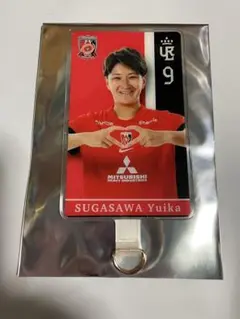 浦和レッズレディース9番菅澤選手フォンタブ