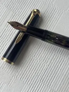 1950年代 Pelikan ペリカン 万年筆 #400 茶縞 14Cのサムネイル