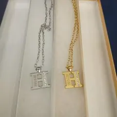 新品銀座まるかん Hペンダント ネックレス 斎藤一人 ゴールド シルバー 
