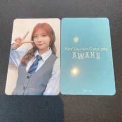 niziu マユカ AWAKE 1/21 予約 特典 トレカ