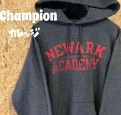 チャンピオン☆刺繍ロゴ カレッジプリント パーカー プルオーバー フーディー