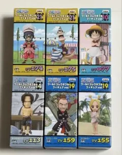 ワンピース ワールドコレクタブルフィギュア 6種セット