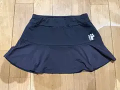 roche レディーススコート Lサイズ ブラック テニスウェア 中古品