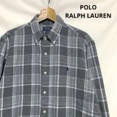 POLO RALPH LAUREN　ポニー刺繍 ヘビーフランネルBDシャツ
