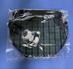 ☆新品未使用☆《ファミリア》ポシェット　青系ファミリアチェック