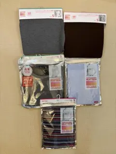 【新品・未使用】UNIQLO HEATTECH 極暖 インナーセット Sサイズ